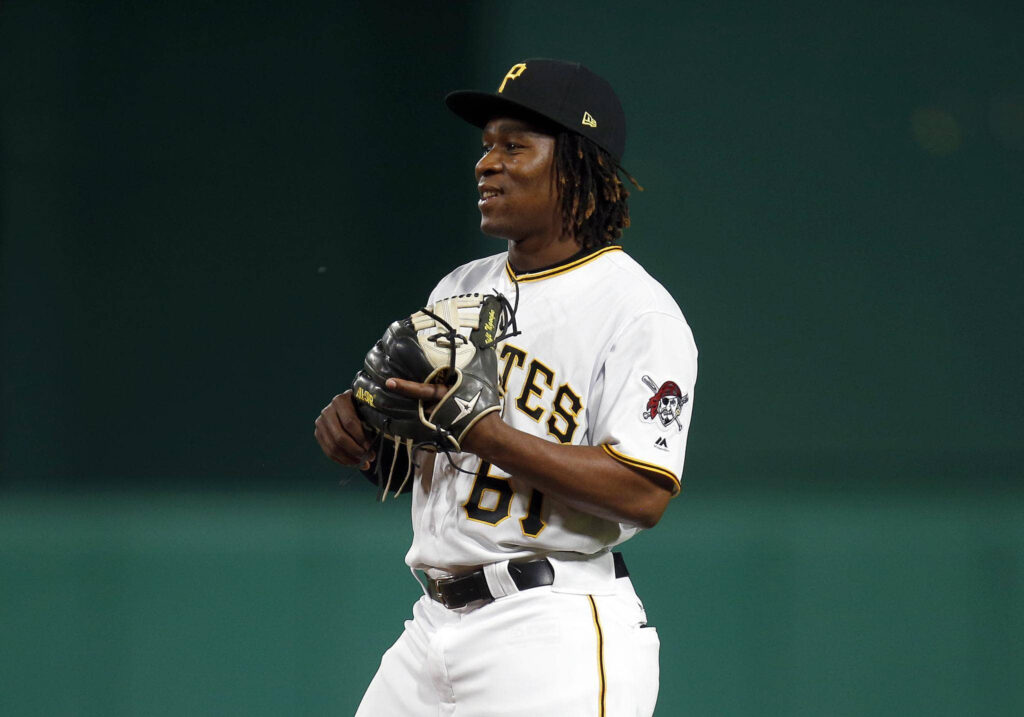 Gift Ngoepe (born 1990 in Pietersburg, South Africa) is the first African-born and African-raised player in Major League Baseball history. A skilled defensive infielder, Ngoepe signed with the Pittsburgh Pirates and made his historic MLB debut on April 26, 2017. In that debut, he also became the first African-born player to record a hit in an MLB game.