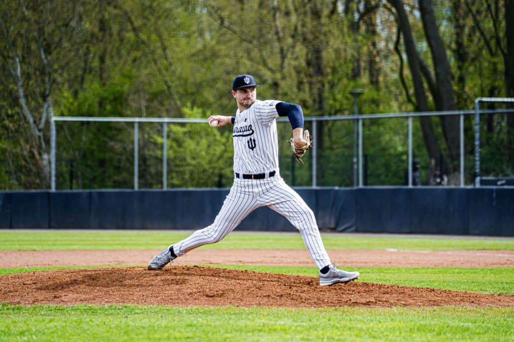 Koen Postelmans pitching for Curaçao Neptunus ahead of the 2026 Holland Series