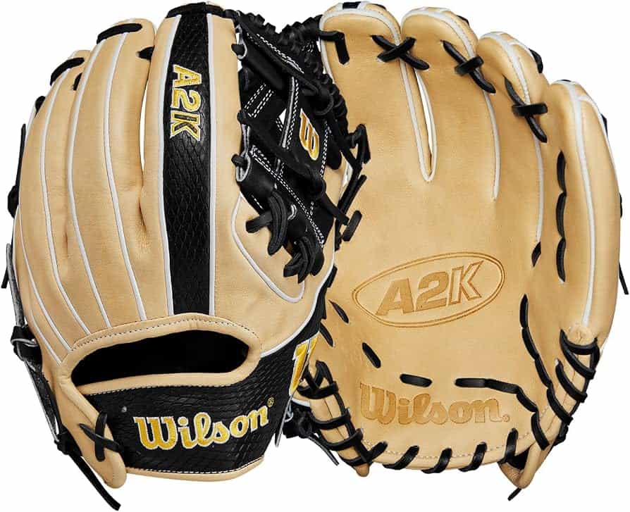 Wilson A2K premium baseball glove made from Pro Stock Select leather